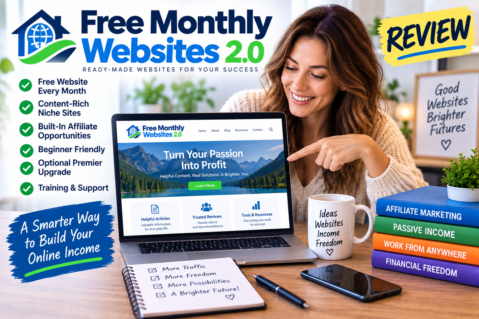 Free Monthly Websites Review
